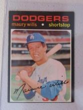 1971 TOPPS MAURY WILLS NO.385 VINTAGE