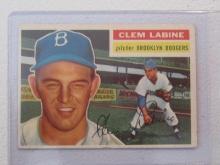 1956 TOPPS CLEM LABINE NO.295 VINTAGE