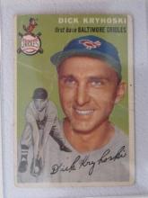 1956 TOPPS DICK KRYHOSKI NO.150 VINTAGE