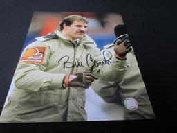 BILL COWHER SIGNED 8X10 PHOTO BROWNS COA