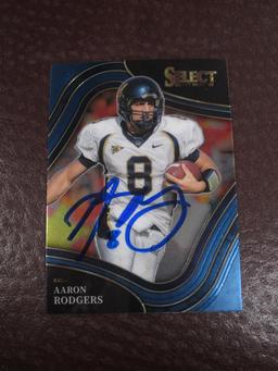 2022 SELECT AARON RODGERS AUTOGRAPH COA