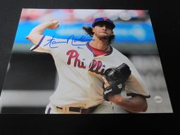 AARON NOLA SIGNED 8X10 PHOTO ACA COA