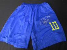 Neymar Jr Signed Soccer Shorts COA Pros