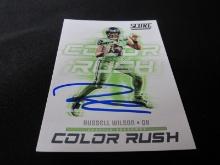 2018 SCORE RUSSELL WILSON AUTOGRAPH COA