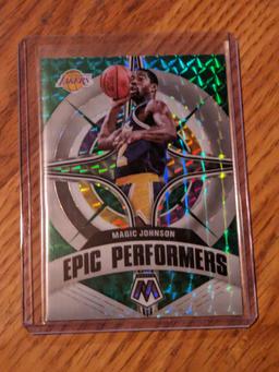 2021-22 Mosaic Green Epic Performers Magic Johnson #16