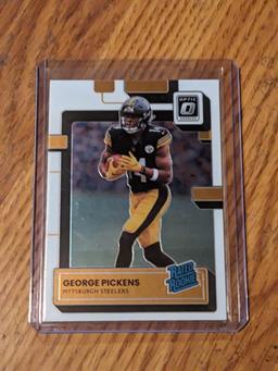 2022 Donruss Optic George Pickens Rated Rookie RC #223 Steelers