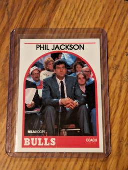 Phil Jackson - 1989-90 Hoops - # 266 - Bulls