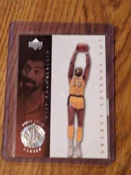 1999 2000 UPPER DECK 'ALL TEAM LEGENDS' WILT CHAMBERLAIN #72