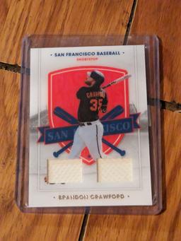 Brandon Crawford dual patch 2021 Chronicles