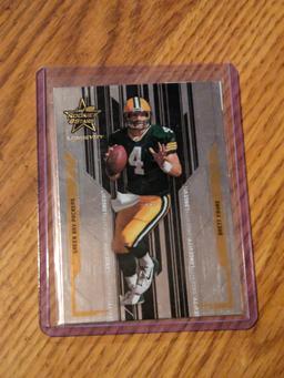 2005 Donruss Brett Favre 36 Leafs Rookies And Stars Green Bay Packers