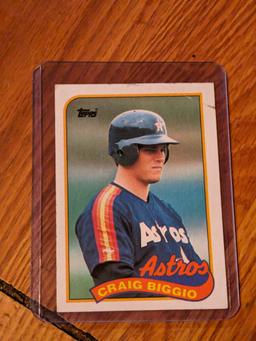 1989 Topps Tiffany Craig Biggio #49