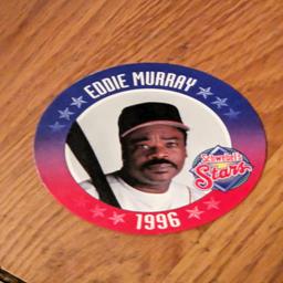 Eddie Murray 1996 Schwebel's Stars Disc