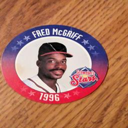 Fred Mcgriff 1996 Schwebel's Stars Disc