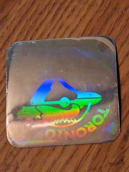 Toronto Vintage 3-d hologram sticker
