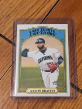 2021 Topps Heritage Minor League #166 Aaron Bracho Lake County Captains