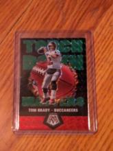 Tom Brady 2020 Panini Mosaic Green Touchdown Masters #TM2 Tampa Bay Buccaneers