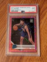 TY Jerome 2019 Panini Donruss Optic MINT 9 PSA graded pink velocity SP