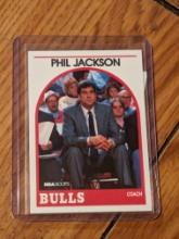 Phil Jackson - 1989-90 Hoops - # 266 - Bulls