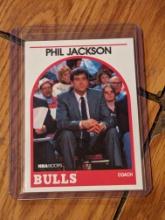 Phil Jackson - 1989-90 Hoops - # 266 - Bulls