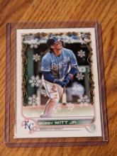 BOBBY WITT JR 2022 Topps Holiday HW150 RC/Rookie