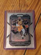 2023-24 Panini Prizm Monopoly Lebron James #PS9 Los Angeles Lakers