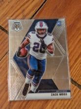 2020 PANINI MOSAIC #231 ZACK MOSS RC ROOKIE BUFFALO BILLS FOOTBALL