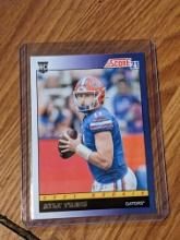 2021 Score Kyle Trask RC 1991 Throwback Rookie Insert Florida Gators Bucs TB10