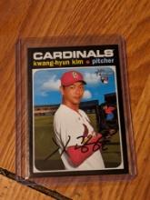 2020 Topps Heritage Rookie RC Kwang-Hyun Kim #544 St. Louis Cardinals