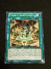 Yugioh - Fiend’s Sanctuary - Holographic Secret Rare - 1st Edition Card