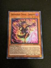 Unchained Twins Sarama IGAS-ENSE4 Limited Edition Super Rare Yugioh Card