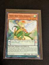 Yugioh Ritual Beast Tamer Zeframpilica PEVO-EN048 Super Rare 1st Edition holo