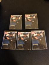 x5 lot all being 1996 Topps Laser #12 Tony Phillips