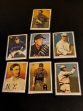 x7 Topps lot; palmer/ o'hara/teixeira/mathewson/mcgraw/tinker/m brown etc