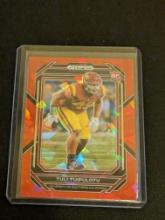 2023 Panini Prizm Draft Picks Red Ice #171 Tuli Tuipulotu USC Trojans