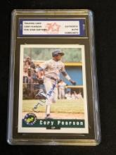 Cory Pearson 1993 Classic Auto Authenticated by Fivestar Grading