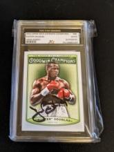 Buster Douglas 2019 Upper Deck Goodwin Champions Auto Authenticated by Fivestar Grading