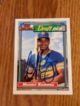 Manny Ramirez autographed card w/coa