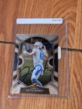 Justin Herbert RC autographed card w/coa