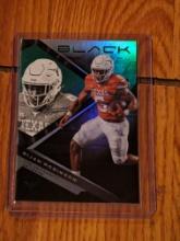 BIJAN ROBINSON #22 RC REFRACTOR 2023 PANINI BLACK NCAA TEXAS LONGHORNS FALCONS