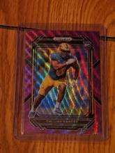 2023 Panini Prizm Draft Picks Prizms Purple Wave Calijah Kancey RC #185