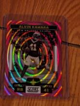 194/199 SP 2023 Score Alvin Kamara #53 Pink Ellipse