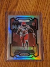 FELIX ANUDIKE-UZOMAH 2023 Panini Prizm SILVER PRIZM ROOKIE RC #349 KC Chiefs