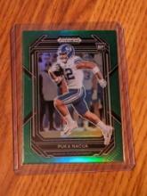 Puka Nacua Rookie Card 2023 Panini Prizm Draft Picks Prizms Green #197