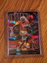 2023 Panini Prizm Draft Picks #II-12 Jalin Hyatt Instant Impact Red Ice Rookie