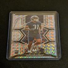 2022 Panini Mosaic Trestan Ebner Silver Prizm #356 Rookie (RC) - Chicago Bears