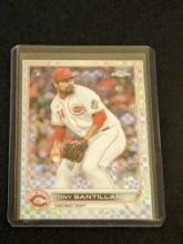 2022 Topps Chrome X-FRACTOR TONY SANTILLAN Cincinnati Reds #193 RC Rookie MLB