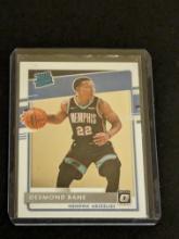 2020-21 Donruss Optic #180 Desmond Bane RC Rated Rookie