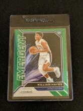 2020-21 Panini Prizm Killian Hayes Green Emergent #7 Rookie Card RC