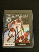 James Harden autographed card w/coa