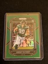 2022 Panini Prizm Green Scope Prizm Rookie #361 Jeremy Ruckert RC New York Jets